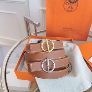 Wide 2.4cm Double Sidedd Belt