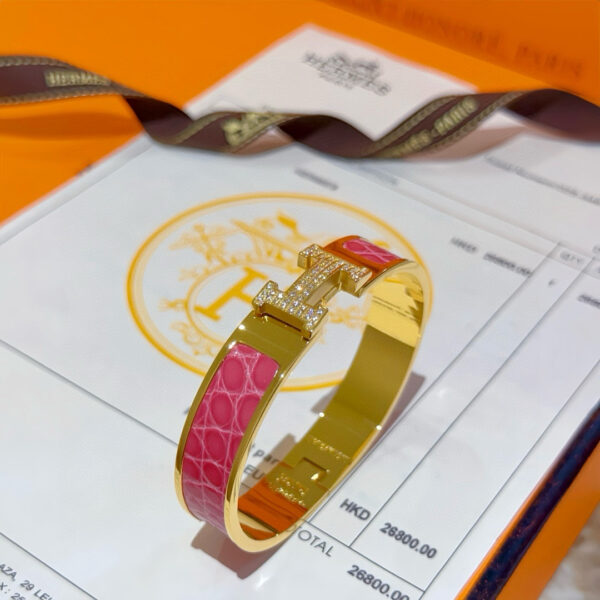 Genuine Crocodile Leather Fashion Bracelet