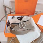 Wide 2.4cm Double Sidedd Belt