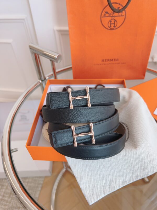 Wide 2.4cm Double Sidedd Belt