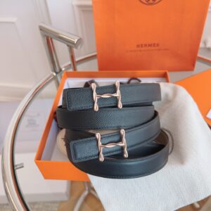 Wide 2.4cm Double Sidedd Belt
