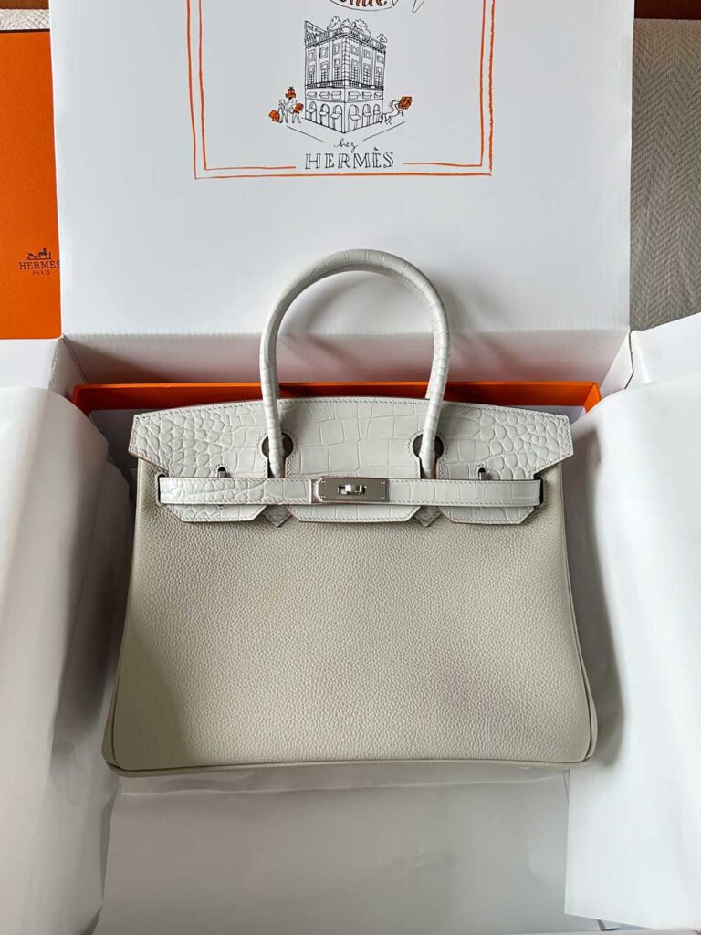 25cm-30cm Crocodile Embossed Classic Bags