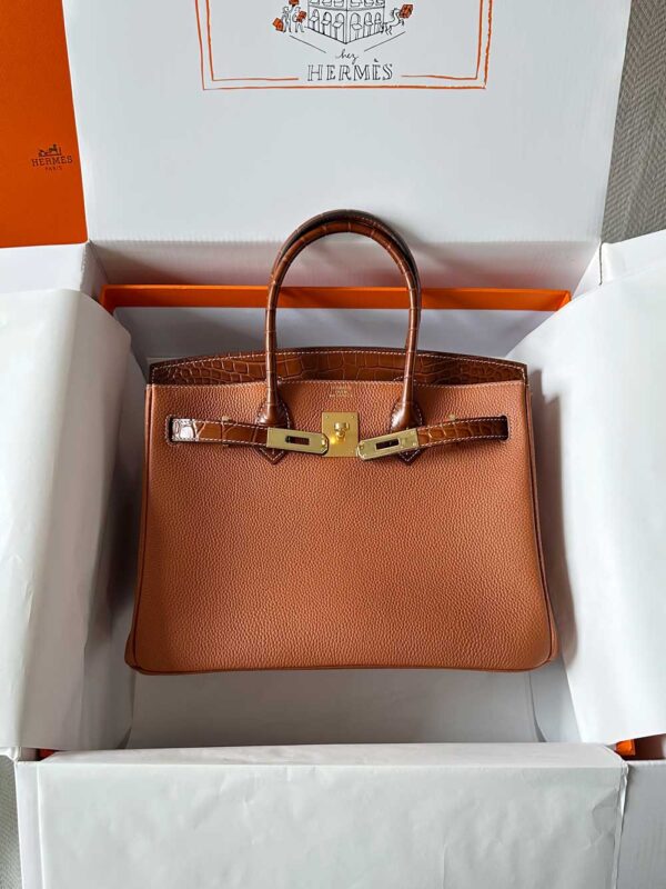25cm-30cm Crocodile Embossed Classic Bags