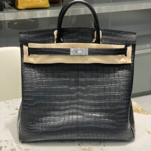 Fashion Classic Cowhide Pressed Matte Crocodile Bag