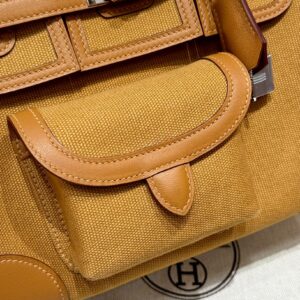 Fashion Classic Canvas Leather Handmade Bags