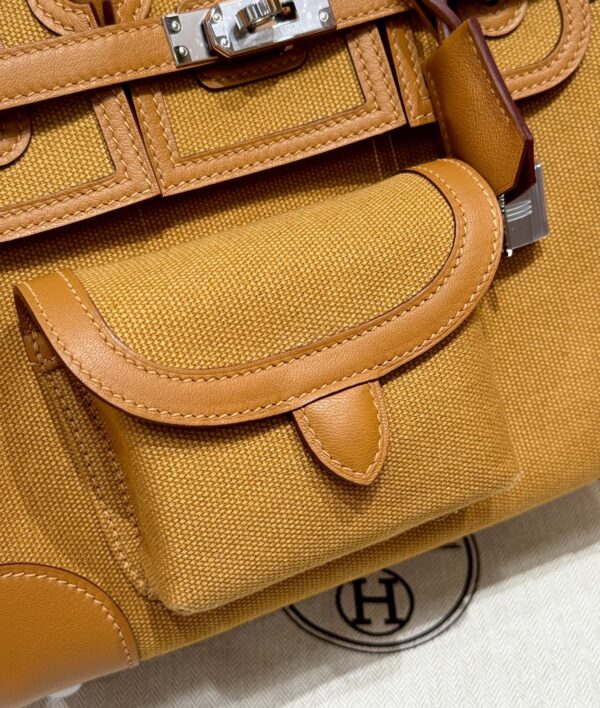 Fashion Classic Canvas Leather Handmade Bags