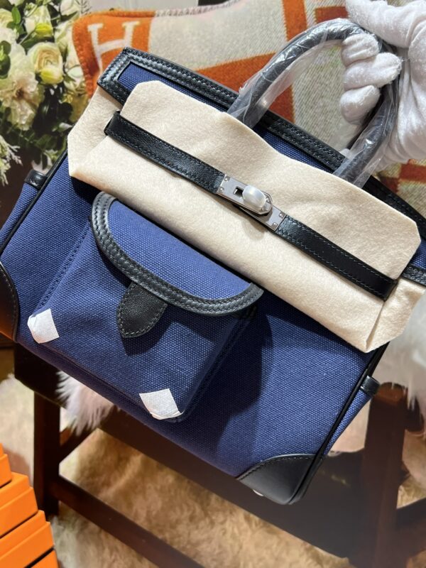 Fashion Classic Canvas Leather Handmade Bags