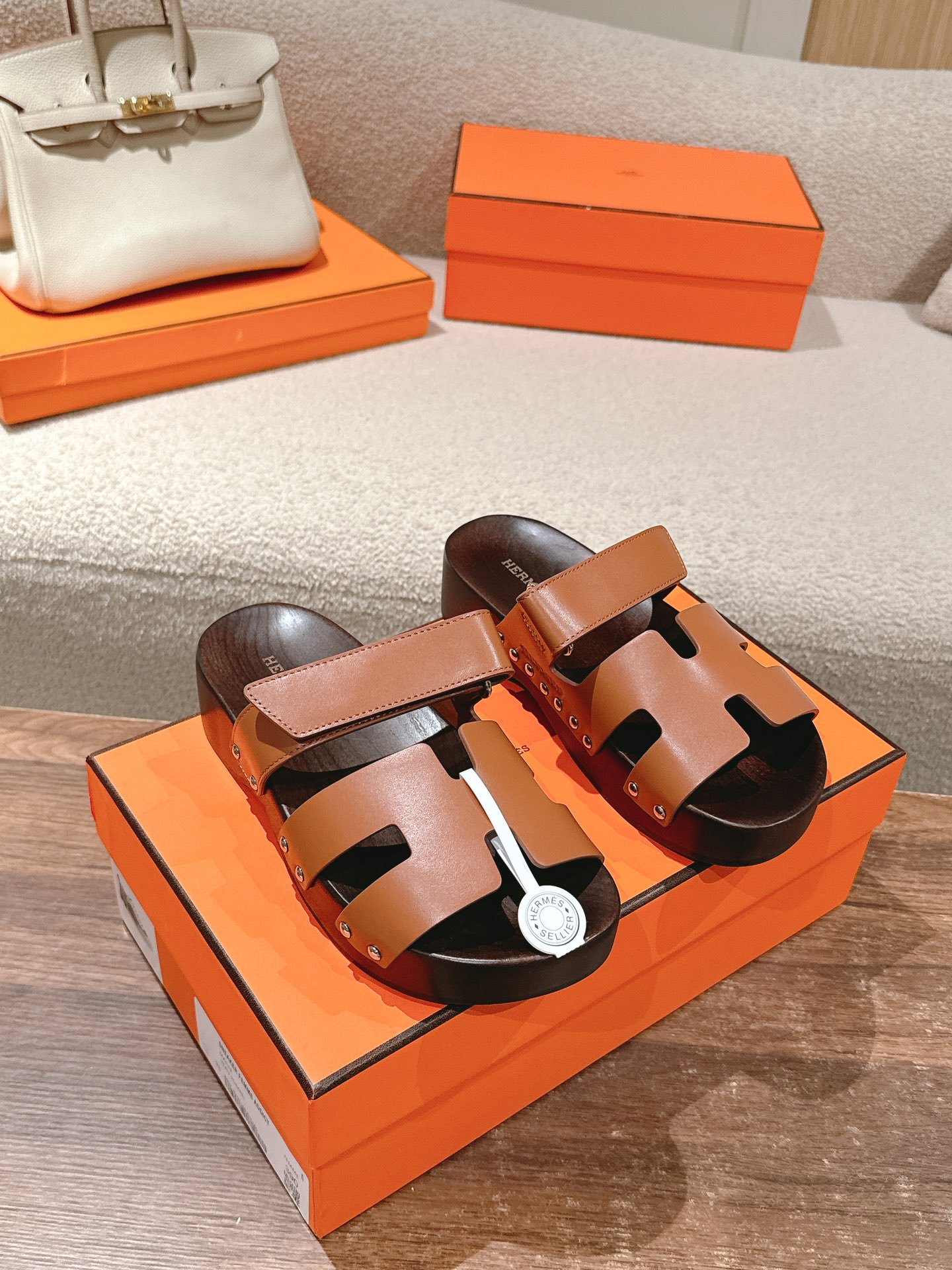 Classic Clogs Leather Sandals