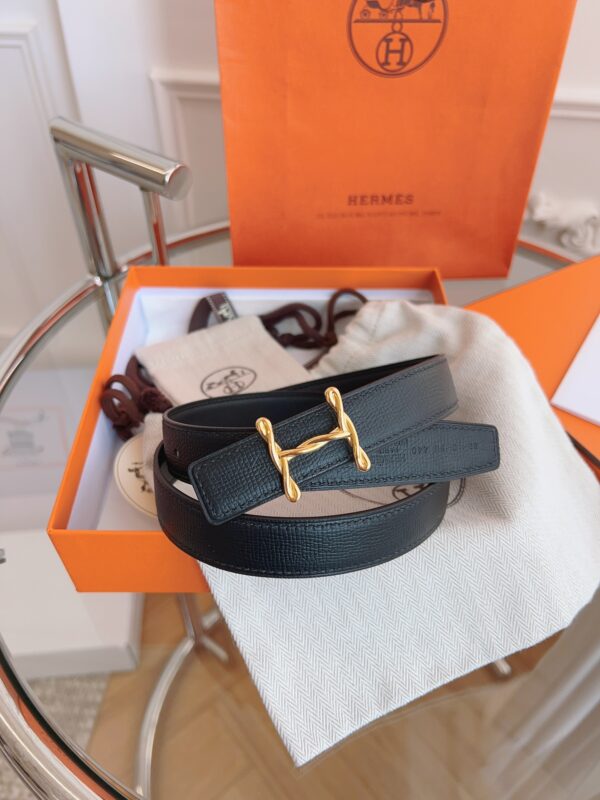 Wide 2.4cm Double Sidedd Belt