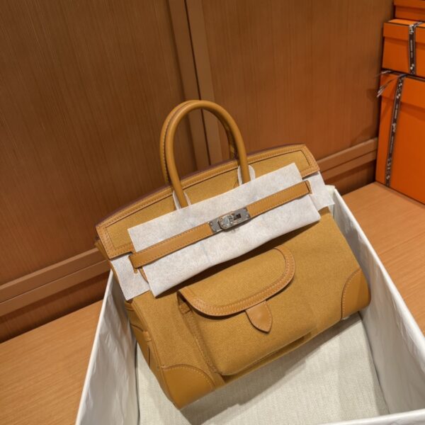 Fashion Classic Canvas Leather Handmade Bags