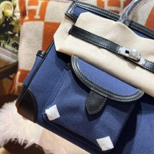 Fashion Classic Canvas Leather Handmade Bags