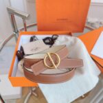 Wide 2.4cm Double Sidedd Belt