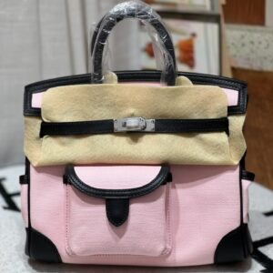 Fashion Classic Canvas Leather Handmade Bags