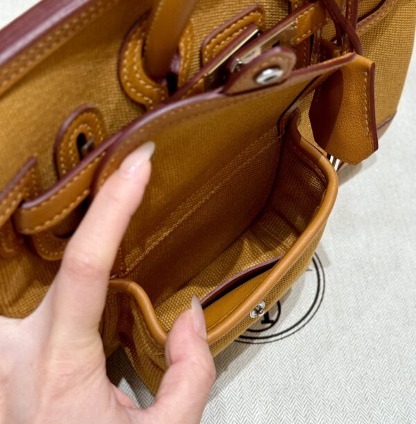 Fashion Classic Canvas Leather Handmade Bags