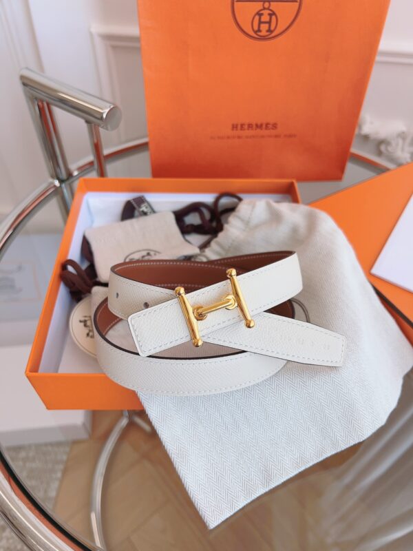 Wide 2.4cm Double Sidedd Belt