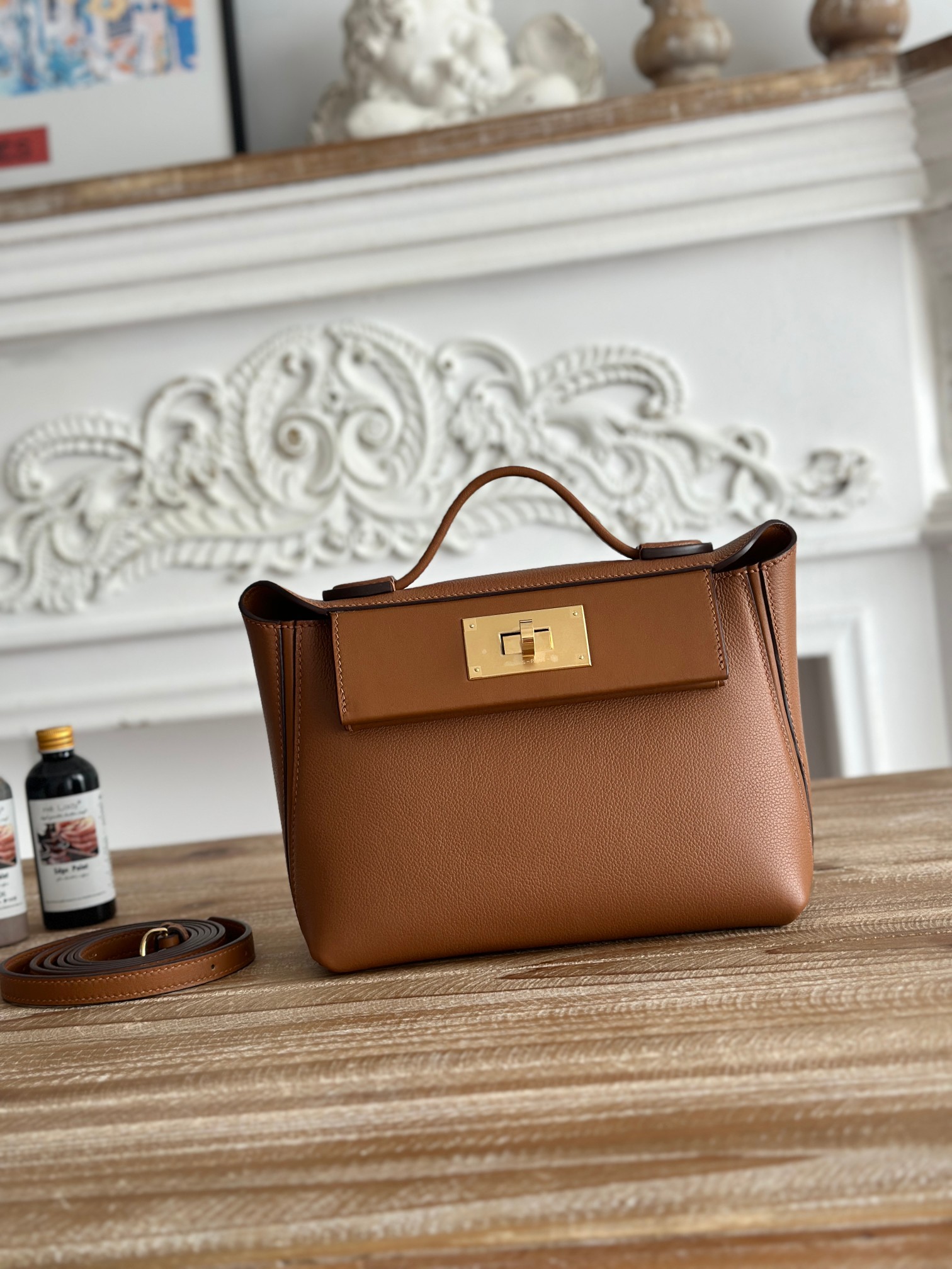 Hand-sewn Wax Thread Bag