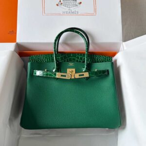25cm-30cm Crocodile Embossed Classic Bags