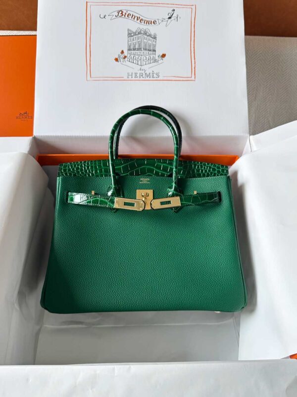 25cm-30cm Crocodile Embossed Classic Bags