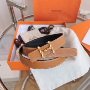 Wide 2.4cm Double Sidedd Belt