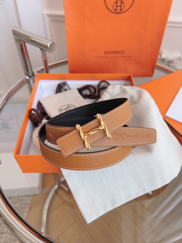 Wide 2.4cm Double Sidedd Belt