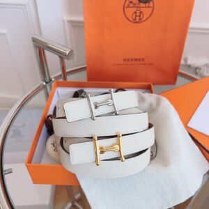 Wide 2.4cm Double Sidedd Belt
