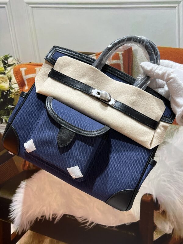 Fashion Classic Canvas Leather Handmade Bags