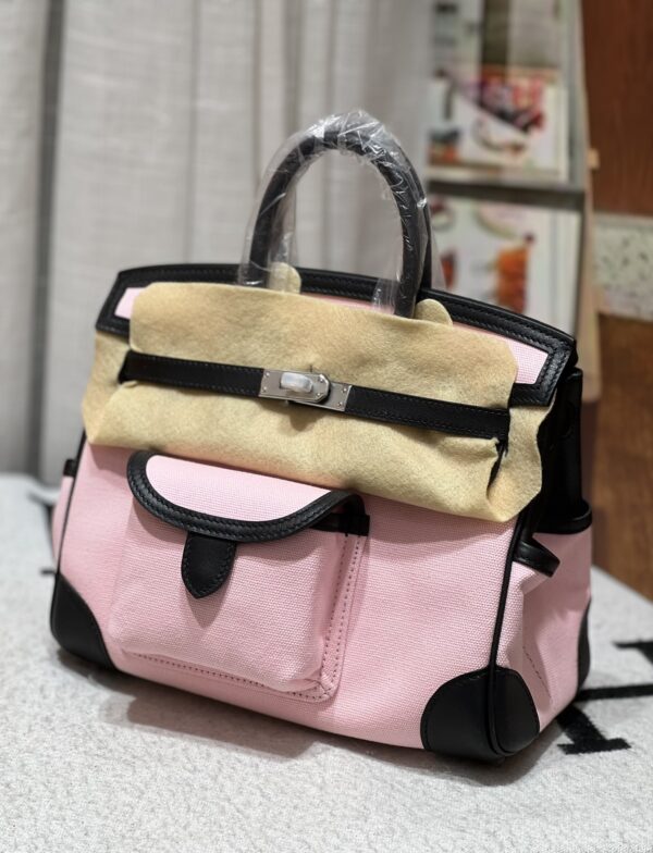 Fashion Classic Canvas Leather Handmade Bags