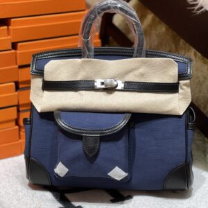 Fashion Classic Canvas Leather Handmade Bags