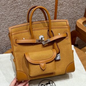 Fashion Classic Canvas Leather Handmade Bags