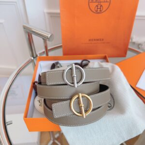 Wide 2.4cm Double Sidedd Belt