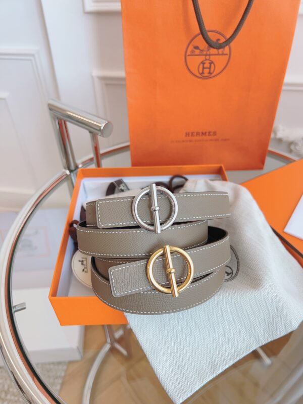 Wide 2.4cm Double Sidedd Belt