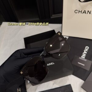 0754 Chain Temple Sunglasses