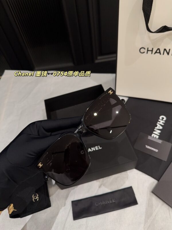 0754 Chain Temple Sunglasses