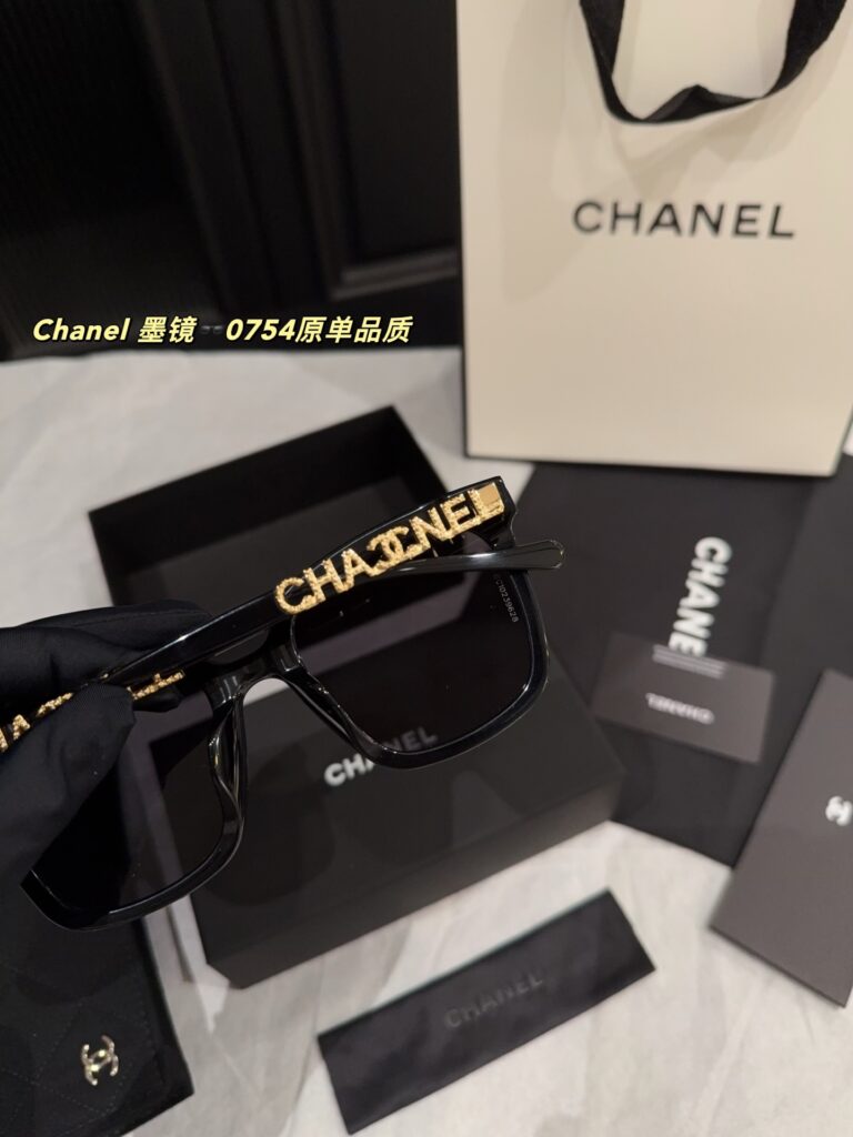 0754 Chain Temple Sunglasses