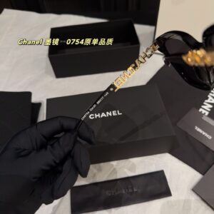 0754 Chain Temple Sunglasses