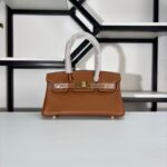 Classic Brown Top Handle Bag