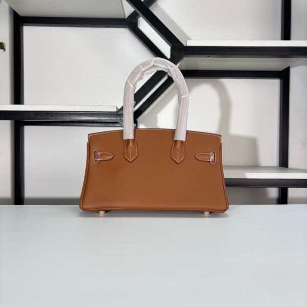 Classic Brown Top Handle Bag - image 4