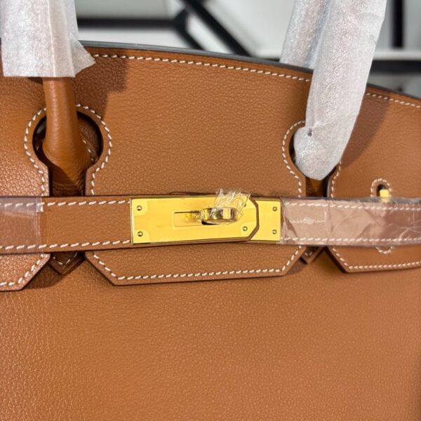 Classic Brown Top Handle Bag - image 5