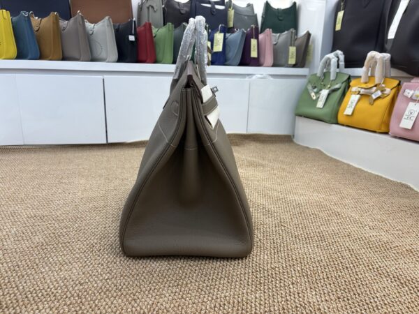 Classic Leather Top Handle Bag