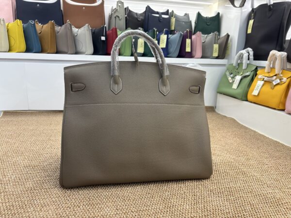 Classic Leather Top Handle Bag