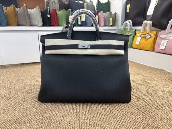 Classic Leather Top Handle Bag