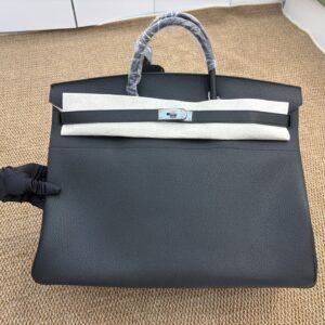 Classic Leather Top Handle Bag
