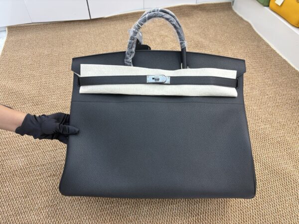 Classic Leather Top Handle Bag