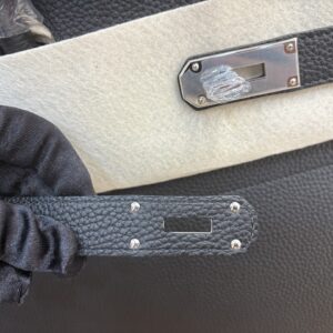 Classic Leather Top Handle Bag