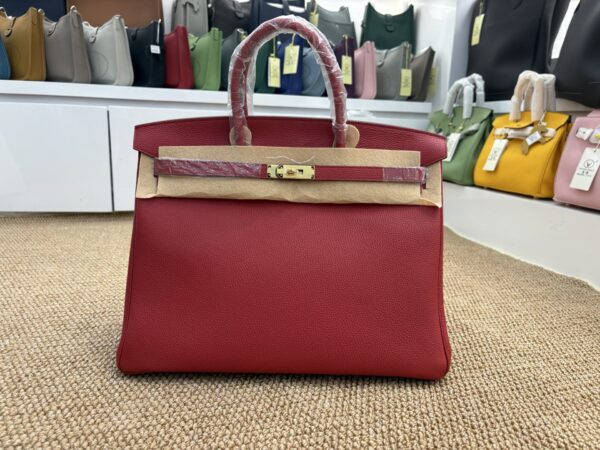 Classic Leather Top Handle Bag