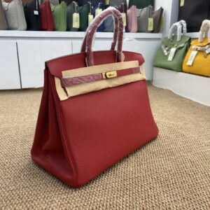 Classic Leather Top Handle Bag