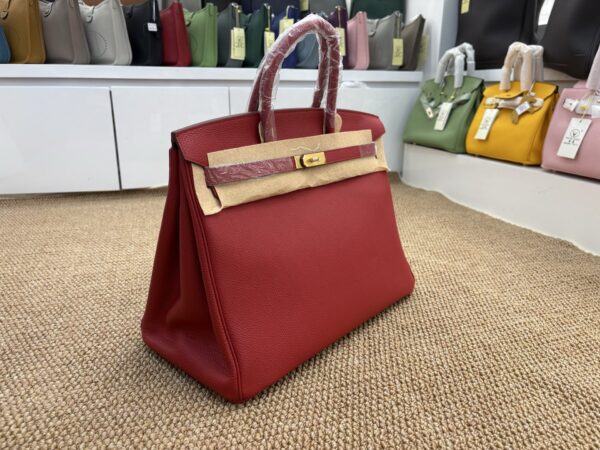 Classic Leather Top Handle Bag