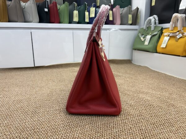 Classic Leather Top Handle Bag
