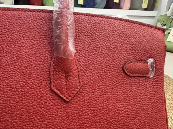 Classic Leather Top Handle Bag