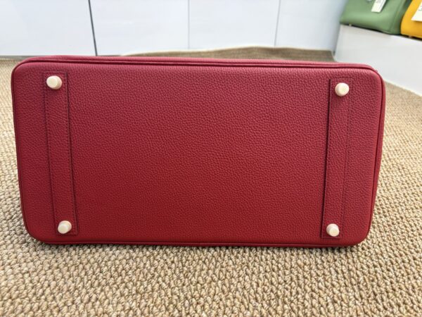 Classic Leather Top Handle Bag